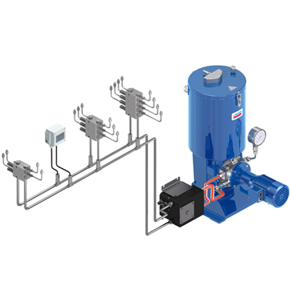 Dual-line lubrication systems